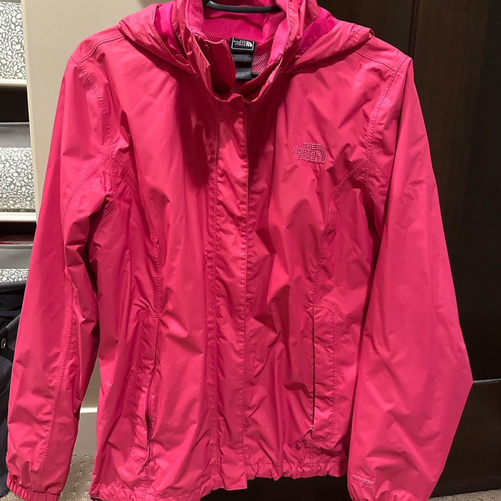 The North Face Fuchsia Windbreaker